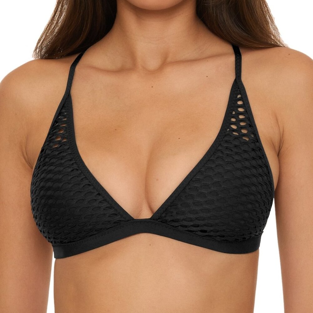 Becca Castaway Fishnet Bikini Top
